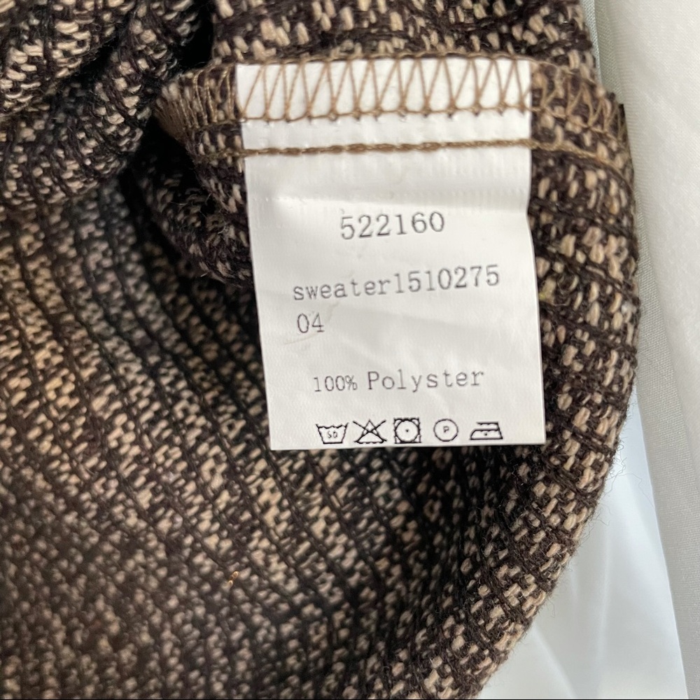 SheIn Layered Look Sweater with Ruffles Size XSmall - Picture 6 of 7